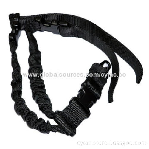 Durable single point sling with iron buckle for airsoft AR15/ AK47/ rifle